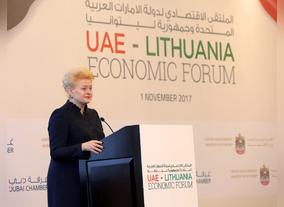 Ministry of Economy Titled UAE-Lithuania Economic Forum Discusses Ways to Launch new Phase of Trade & Investment Cooperation