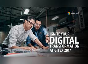 Microsoft to ignite digital transformation with its intelligent Cloud at GITEX Technology Week 2017