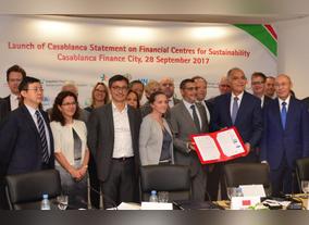World's Financial Centres Join Forces to Promote Sustainable Finance