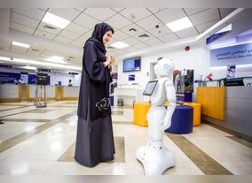 Emirates NBDs Pepper learns Arabic