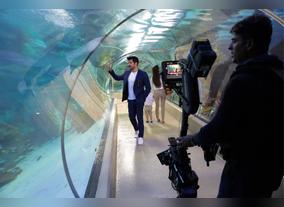 Turkish Superstar Burak zivit Promotes Emaar Square Mall in Istanbul