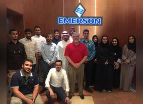 Emerson's new Middle East Training Program Welcomes Saudi Graduates