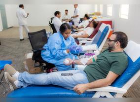 Mohammed bin Rashid Al Maktoum Knowledge Foundation Organises Blood Drive to Mark Year of Giving 2017