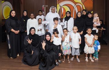 Delegation from the Ministry of State for FNC Affairs Visits  Thalassemia Centre at Dubais Latifa Hospital