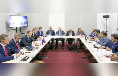 UAE Discusses Horizons for Future Bilateral & Regional Cooperation with Russia on Sidelines of Innoprom Industrial Exhibition