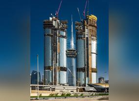 Emaar Accomplishes Engineering Marvel With Iconic Sky Bridge  on Address Sky View in Downtown Dubai
