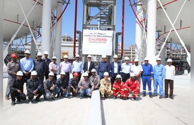 Cylingas Completes Spherical Tank Project for Dugas in Jebel Ali