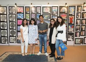 Gulf Bank Supports Talented Students at  Bayan Bilingual Schools K-12 2017 Annual Art Exhibition