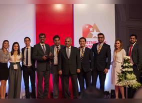 Johnson & Johnson Middle East FZ-LLC awards Gulf International Best Distributor of the Year 2016 for the MENAP Region
