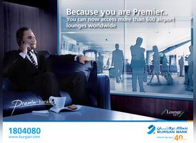 Burgan Banks Premier Customers now have Access to more than 600 Lounges at  International Airports Worldwide