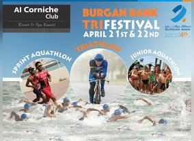 Burgan Bank Gears up for its 2-day Triathlon Festival in  Collaboration with ALCORNICHE Club Tomorrow!