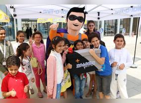 Dial-A-Battery Proves Popular with Children at Al Jalila Cultural Center for Children Spring Camp.