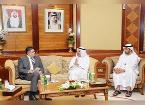 H.E. Al Mansoori Discusses Ways to Strengthen Trade & Economic Ties with Tatarstan at Sidelines of 7th Annual Investment Meeting