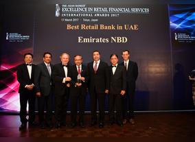 Emirates NBD Named Best Retail Bank in UAE by The Asian Banker
