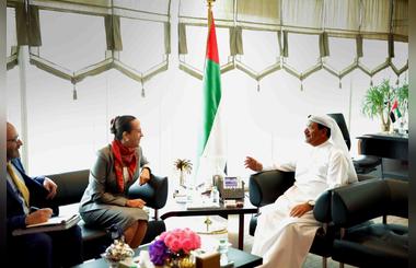 H.E. Al Mansoori Discusses Stronger Cooperation in Several Vital Areas with Mexico