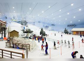 Skiing In The Middle Of The Desert