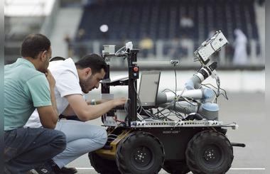 Minister of Education H.E. Hussain Ibrahim Al Hammadi Foresees UAEs Leadership in Robotics as MBZIRC 2017 Unfolds Today
