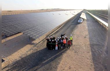 25 Social Media Influencers Visit  Mohammed bin Rashid Al Maktoum Solar Park