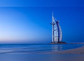 Dubai City, United Arab Emirates - The Amazing Burj Al-Arab Hotel