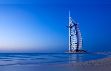 Dubai City, United Arab Emirates - The Amazing Burj Al-Arab Hotel
