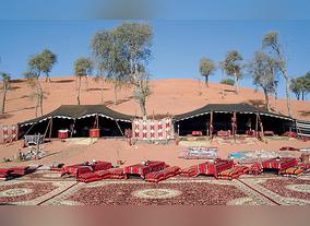 Enjoy a Desert Safari in Dubai City at a Bedouin Camp