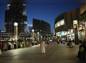 Shoppers in Dubai City