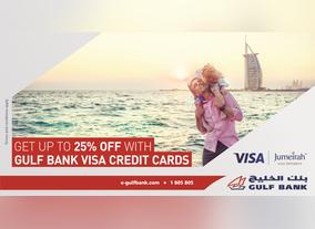 Gulf Bank Announces Visa Jumeirah Credit Cards Offer