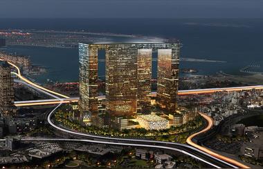 Dubai City and the Pearl Project, a Landmark