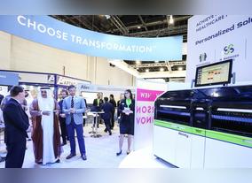 His Excellency Humaid Mohammed Obaid Al Qatami, Chairman of the Board and Director General of the Dubai Health Authority, Inaugurates the Worlds Largest Laboratory Exhibition and Congress, MEDLAB   