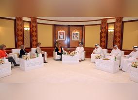 Minister of Health and Prevention Meets with Representatives of Private Medical Centers and Specialty Hospitals at Arab Health 2017