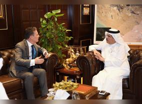 MD & CEO of DEWA Welcomes  Consul-General of the Netherlands in Dubai