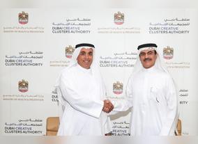 Dubai Creative Clusters Authority Signs Partnership Agreement with Ministry of Health and Prevention