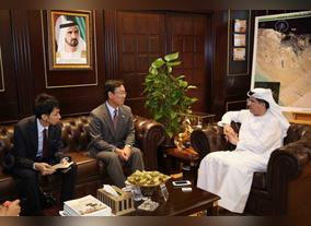 HE Saeed Mohammed Al Tayer Receives High-Level Delegation From Consulate General of Japan   