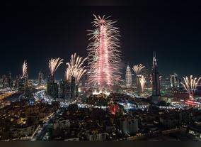 Dubai Brightens up the World With Dazzling New Years Eve Fireworks Show by Emaar