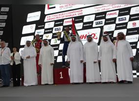 H.E. Sultan bin Ahmed Al Qasimi Crowns Winners of U.I.M. F1H2O World Championship 2016, Grand Prix of Sharjah