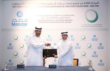 DEWA Signs Power Purchase Agreement with Masdar for Third Phase of the Mohammed bin Rashid Al Maktoum Solar Park