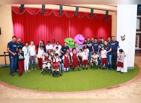 Emirates NBD Celebrates Childrens Day With Students of Al Noor Centre