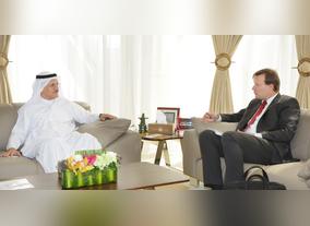 UAE Minister of Economy Discusses Opportunities For Cooperation With Austrian Ambassador