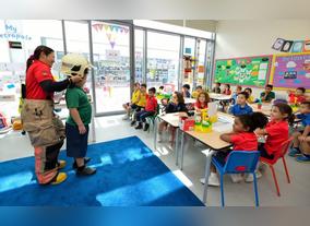 GEMS Education brings fire safety message to children with Emirates Civil Defence Academy