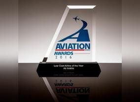Air Arabia named Low Cost Airline of the Year at Aviation Business Awards 2016