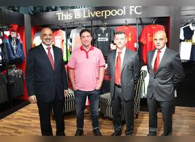 Robbie Fowler officially opens Liverpool FC store in Abu Dhabi 