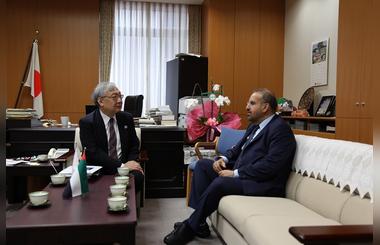 A Delegation from Mohammed bin Rashid  Al Maktoum Foundation Visits Japan