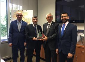 Delegation from Dubai Supreme Council of Energy and RTA visits Los Angeles Bureau of Street Lighting 