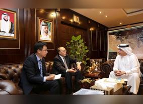 HE Saeed Mohammed Al Tayer meets China National Petroleum Corporation delegation