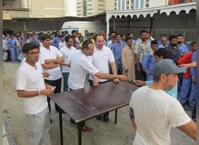 labourers reach out to their loved ones during Eid with Samsonite 