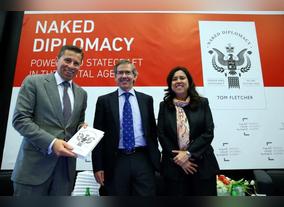 Emirates Diplomatic Academy hosts Tom Fletcher book launch to highlight new face of diplomacy aligned to 21st century