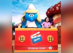 Roll out the blue carpet, the loveable Smurfs have arrived for MOTIONGATE Dubai! 