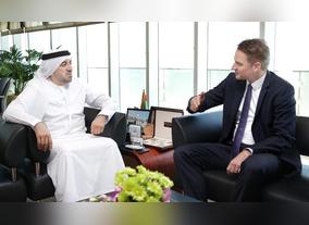Al Shehhi discusses stronger business ties between UAE & Germany with CEO of AHK 