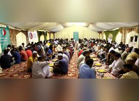 ENOC celebrates Iftar daily with 500 Fujairah residents