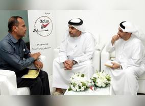 Ministry of Health and Prevention Undersecretary meets visitors as part of its 100-day initiative